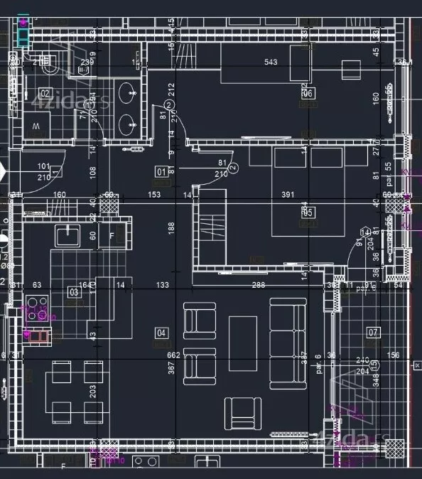 Trosoban stan | 4zida