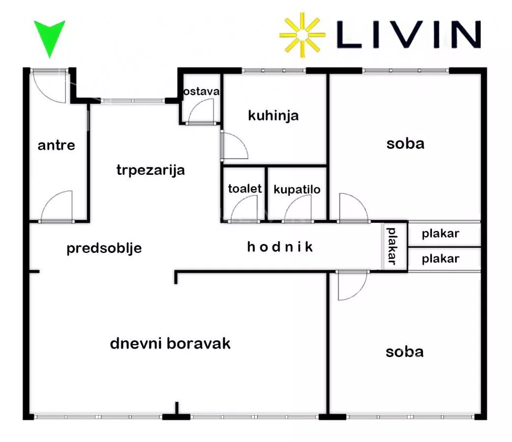 Četvorosoban stan | 4zida