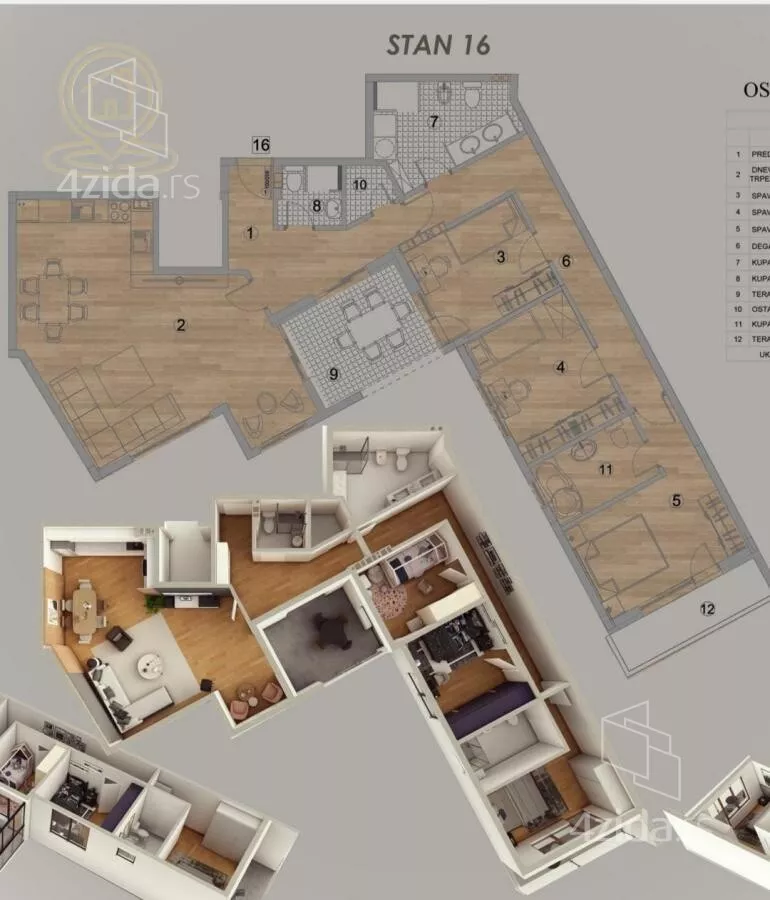 Četvorosoban stan | 4zida