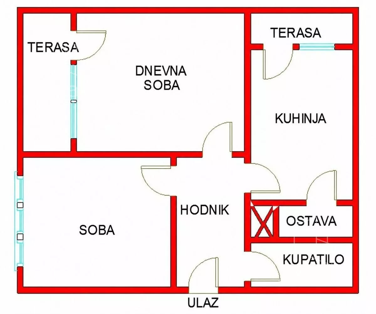 Dvosoban stan | 4zida