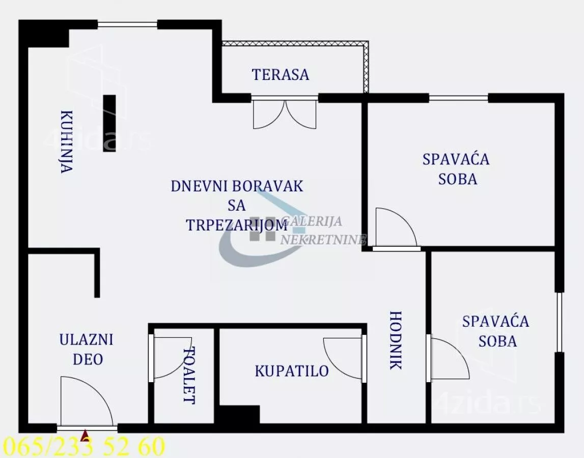 Dvoiposoban stan | 4zida