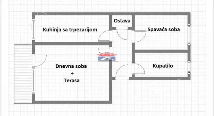 Dvosoban stan | 4zida