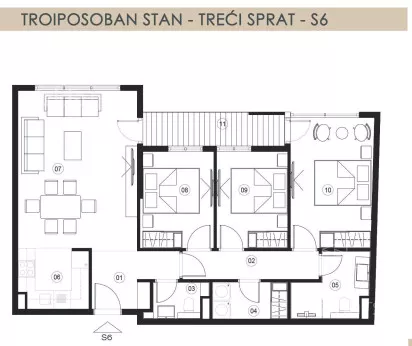 Četvorosoban stan | 4zida