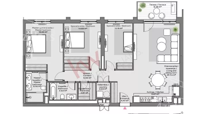 Četvorosoban stan | 4zida