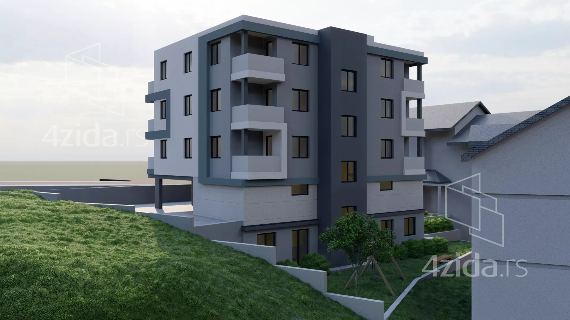 Jednosoban stan | 4zida