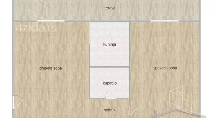 Dvosoban stan | 4zida