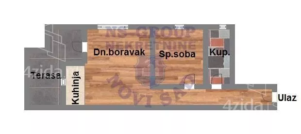 Dvosoban stan | 4zida