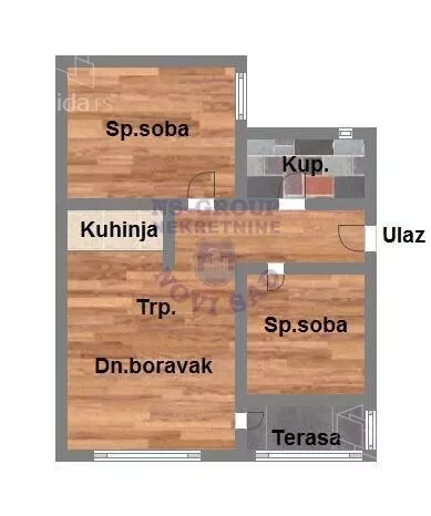 Dvoiposoban stan | 4zida