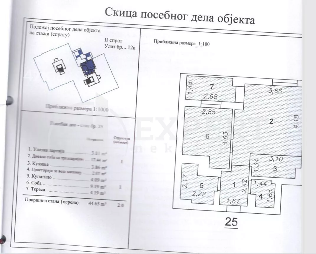 Dvosoban stan | 4zida