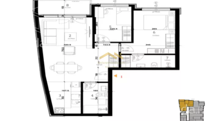 Trosoban stan | 4zida