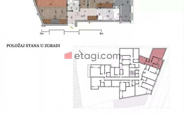 Trosoban stan | 4zida