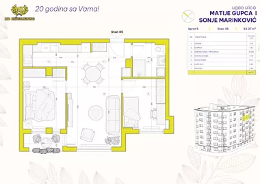 Sonje Marinković 49 | 4zida.rs