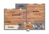 Dvosoban stan | 4zida