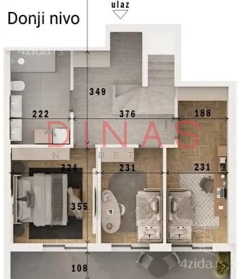 Petosoban stan | 4zida
