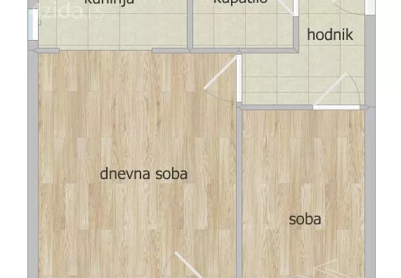 Dvosoban stan | 4zida