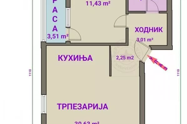 Dvosoban stan | 4zida