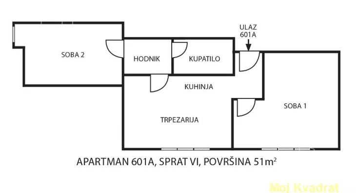 Trosoban stan | 4zida
