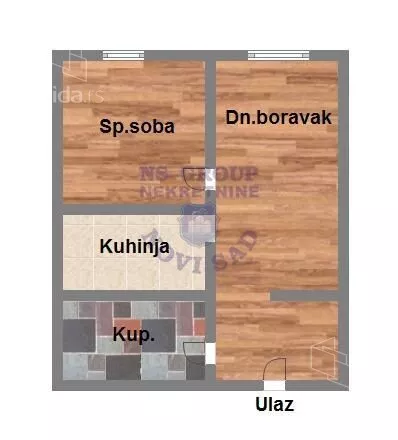 Jednoiposoban stan | 4zida