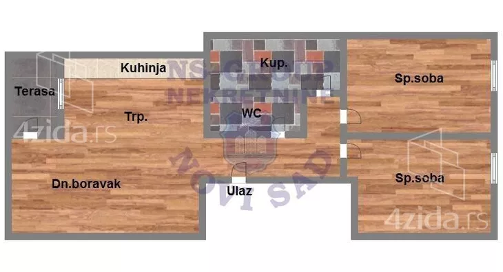 Trosoban stan | 4zida