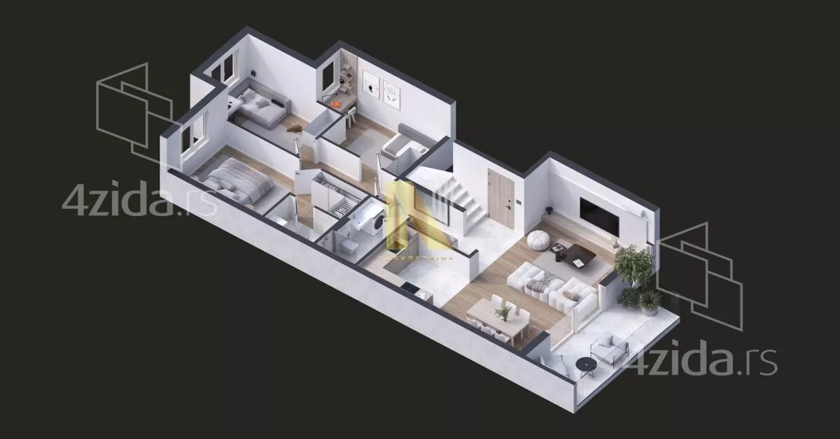 Četvorosoban stan | 4zida
