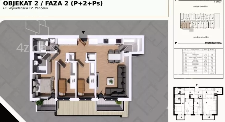 Četvorosoban stan | 4zida