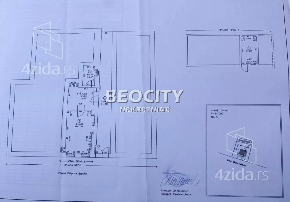 Jednosoban stan | 4zida