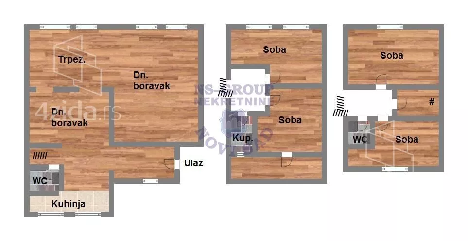 4-etažna kuća | 4zida