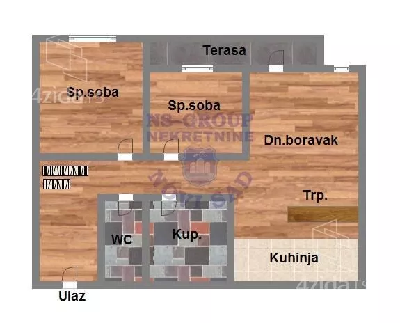 Dvoiposoban stan | 4zida