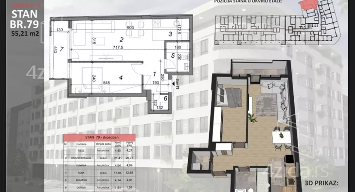 Dvosoban stan | 4zida