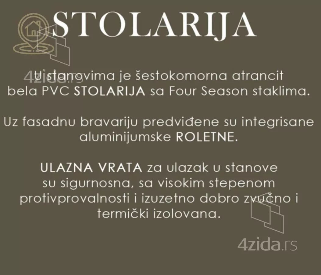 Jednosoban stan | 4zida