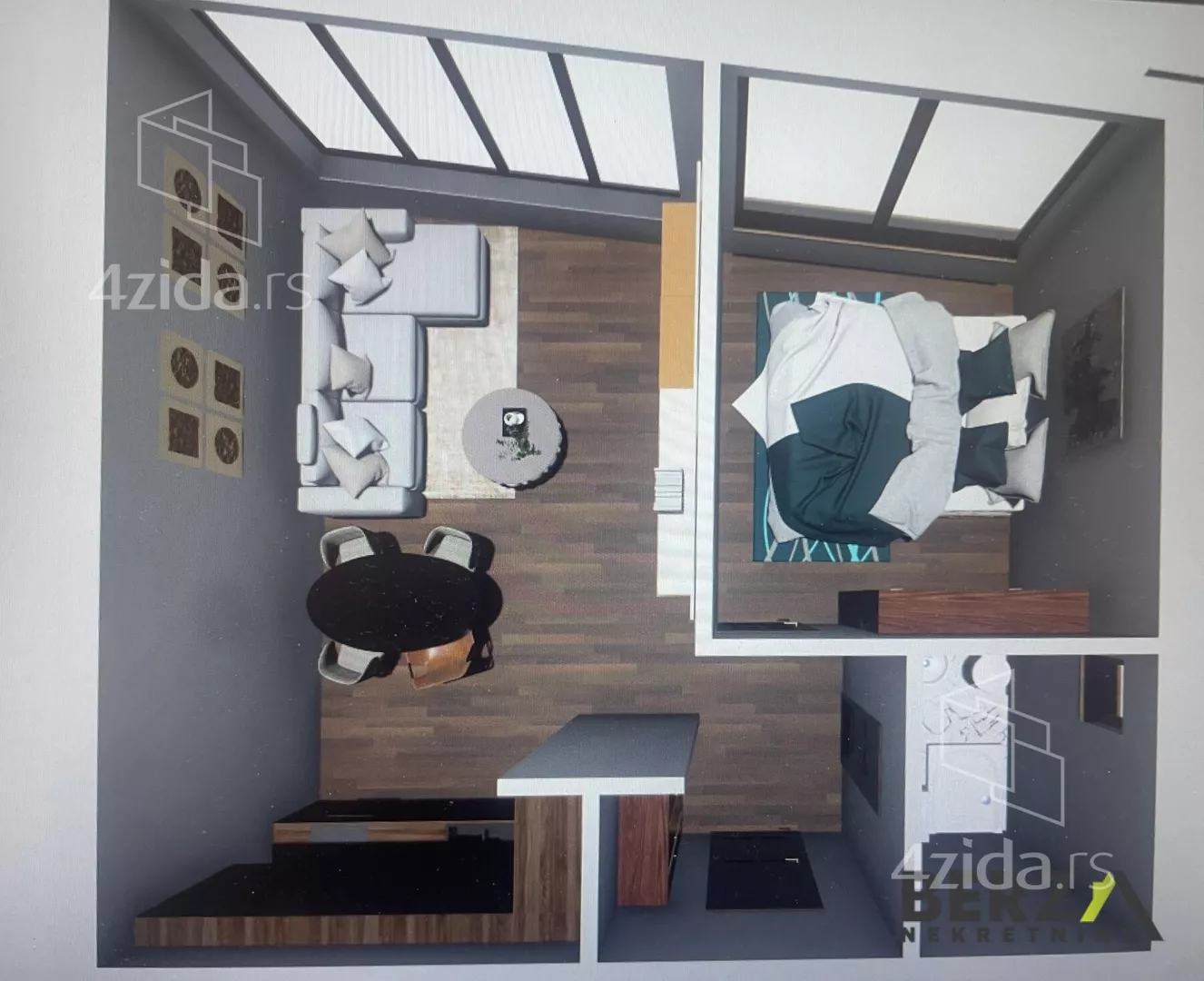 Dvosoban stan | 4zida