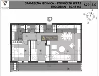 Trosoban stan | 4zida