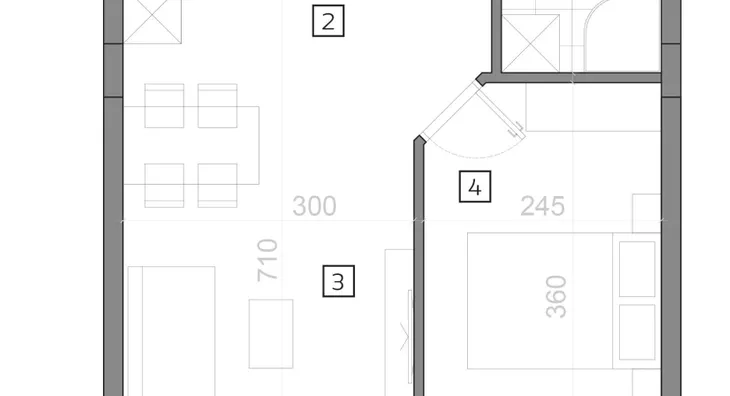 Jednosoban stan | 4zida