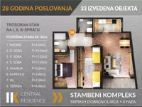 Trosoban stan | 4zida