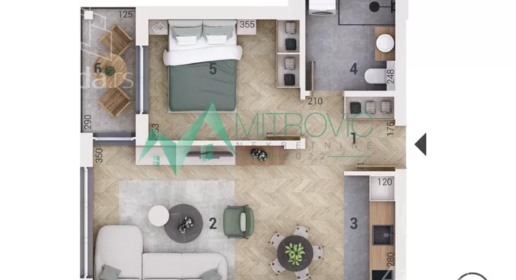 Dvosoban stan | 4zida