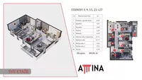 Trosoban stan | 4zida