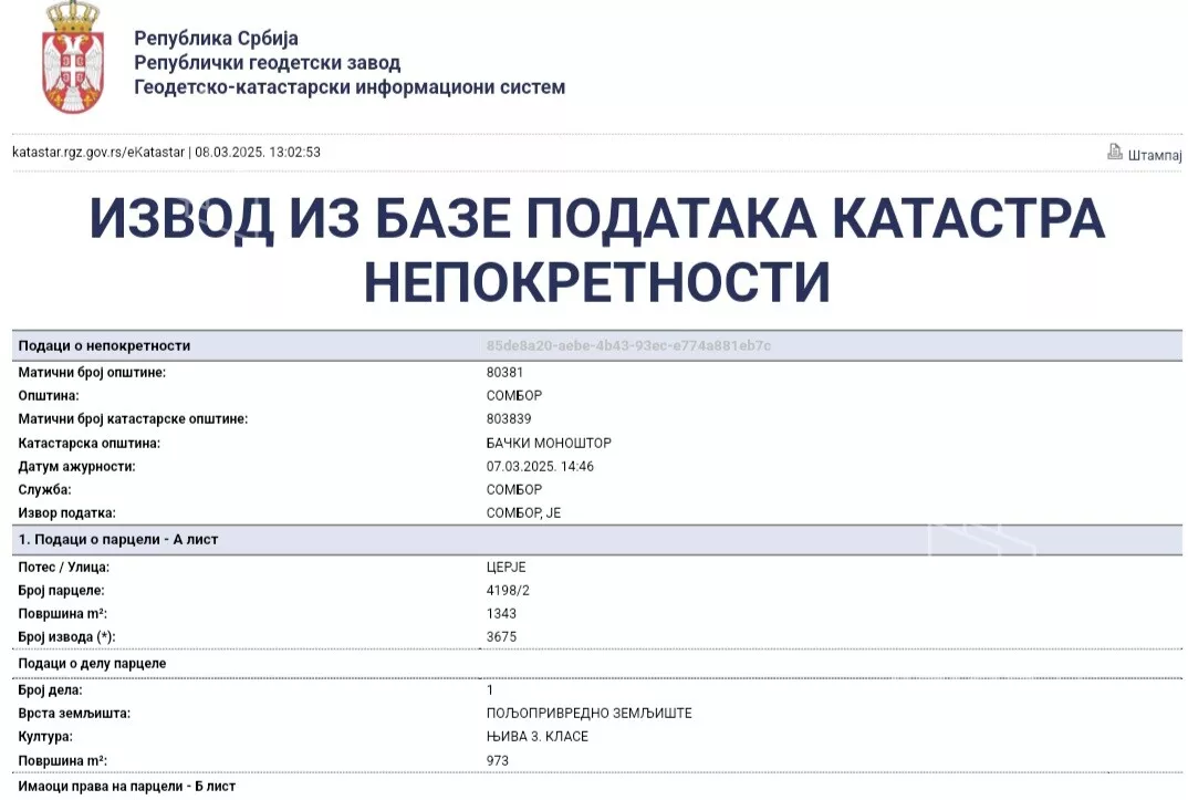Poljoprivredno zemljište | 4zida
