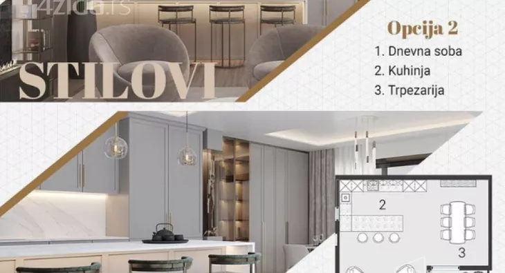 Petosoban stan | 4zida