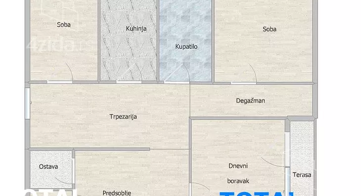 Dvoiposoban stan | 4zida