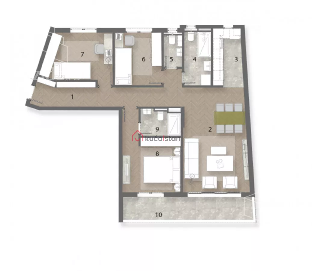 Četvorosoban stan | 4zida