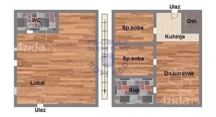 2-etažna kuća | 4zida