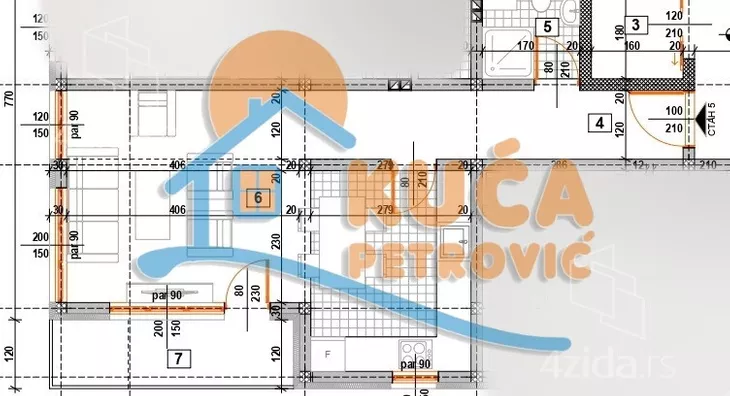 Jednosoban stan | 4zida