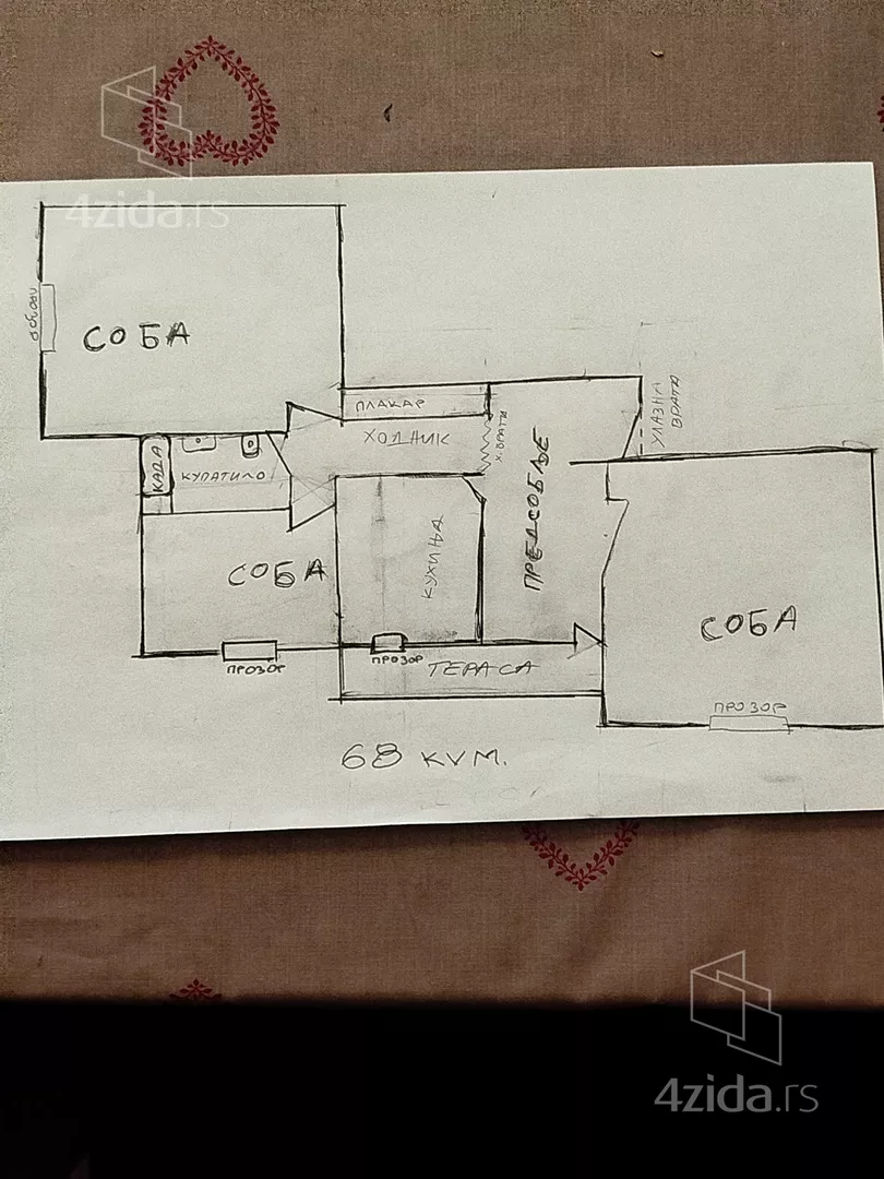 Trosoban stan | 4zida