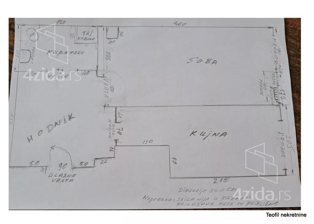 Jednosoban stan | 4zida