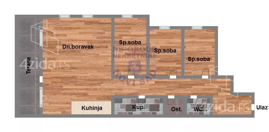 Četvorosoban stan | 4zida