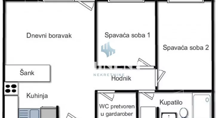 Dvoiposoban stan | 4zida