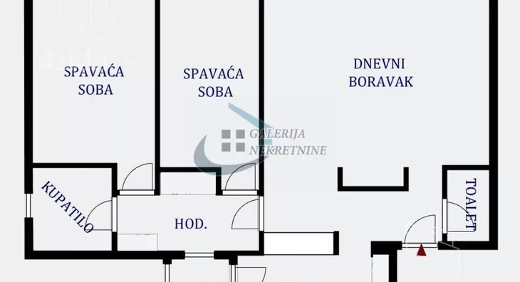 Trosoban stan | 4zida