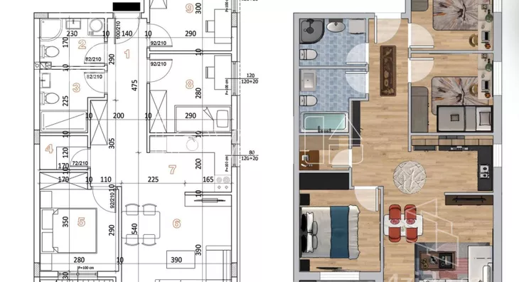 Troiposoban stan | 4zida