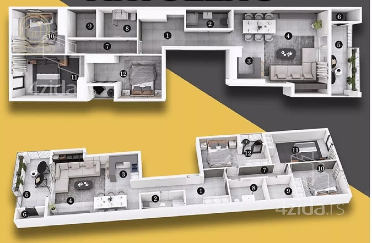 Četvorosoban stan | 4zida