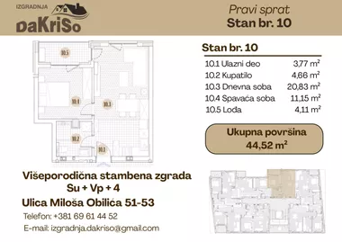 Miloša Obilića 51-53 | 4zida.rs